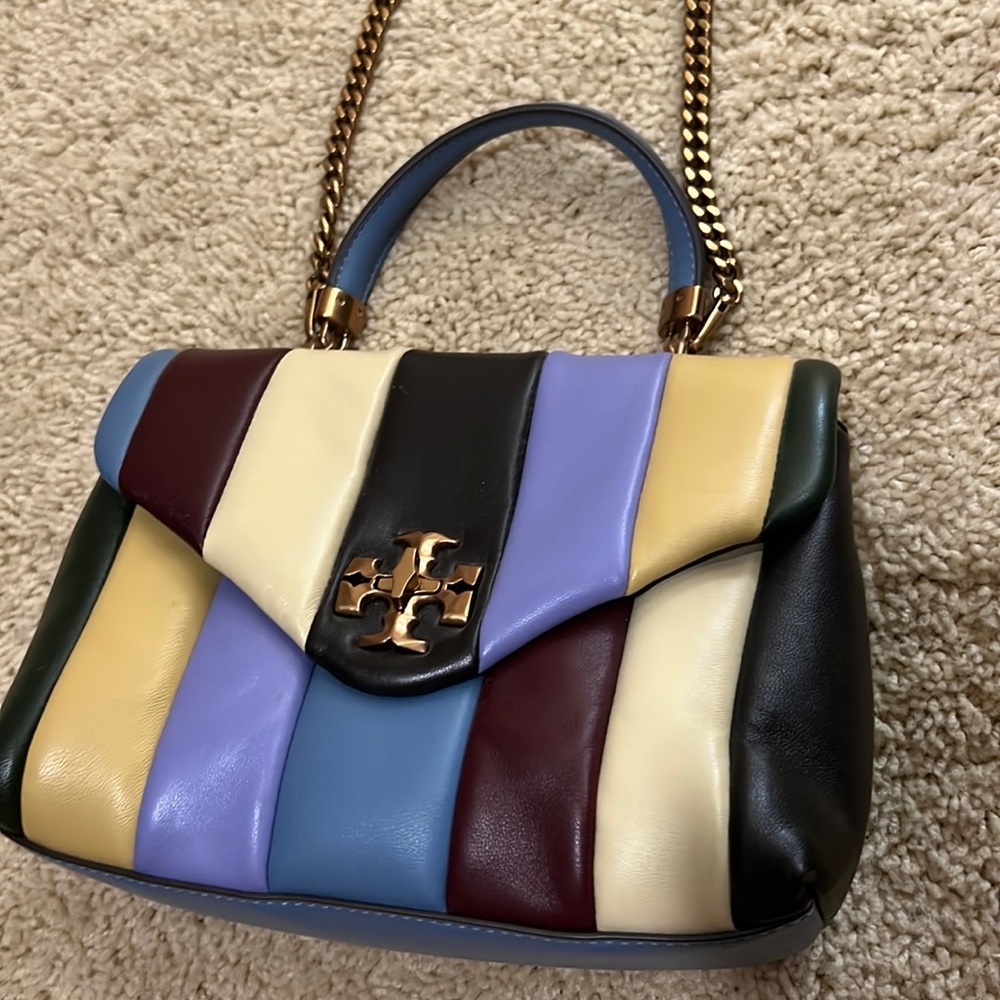 Tory Burch Kira quilted small satchel